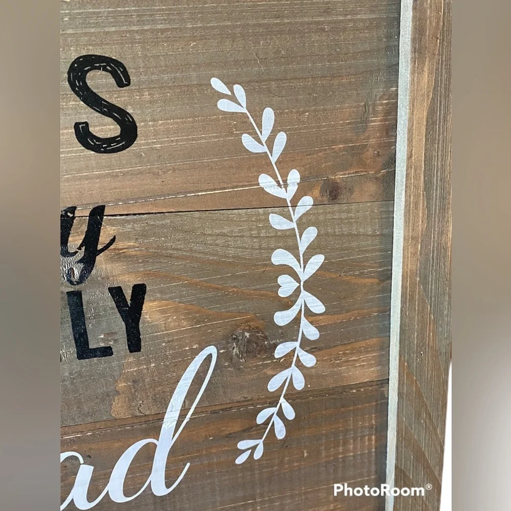 12x22” wooden farmhouse sign